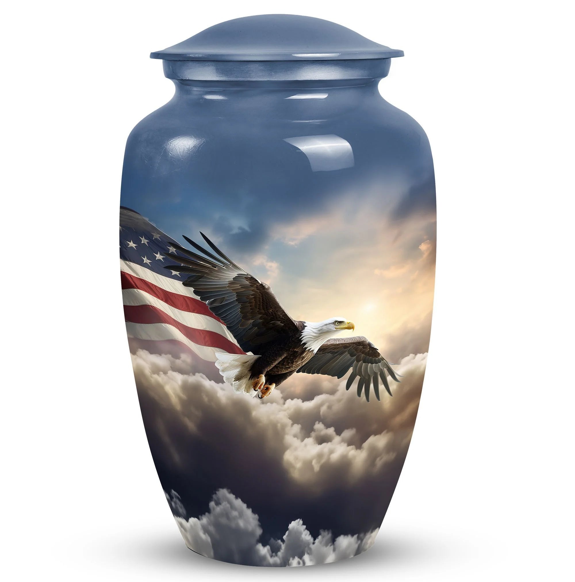 Eagle Memorial Cremation Urn for Human Ashes - Urn for Men