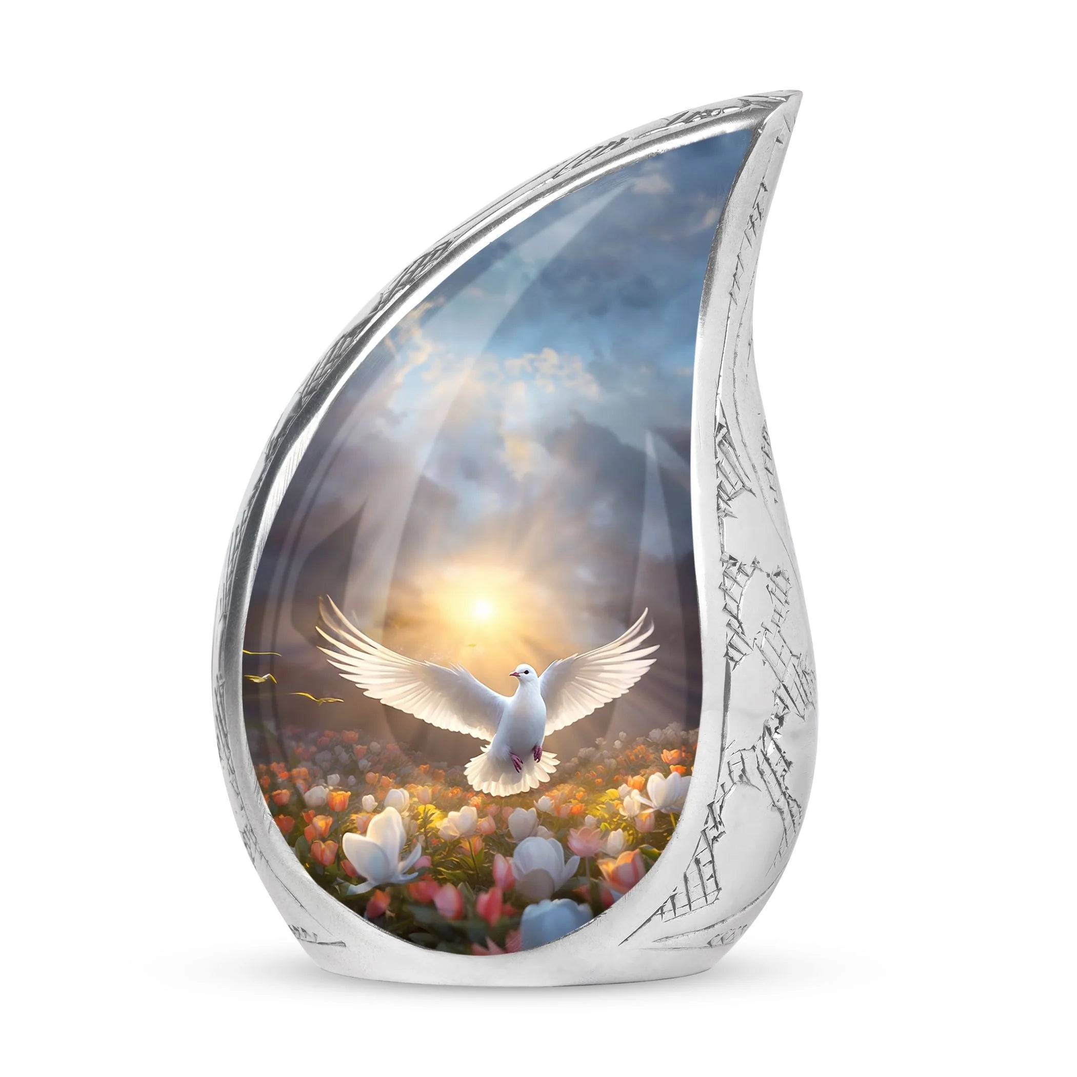 Dove Cremation Urn for Human Ashes - Premium Urn