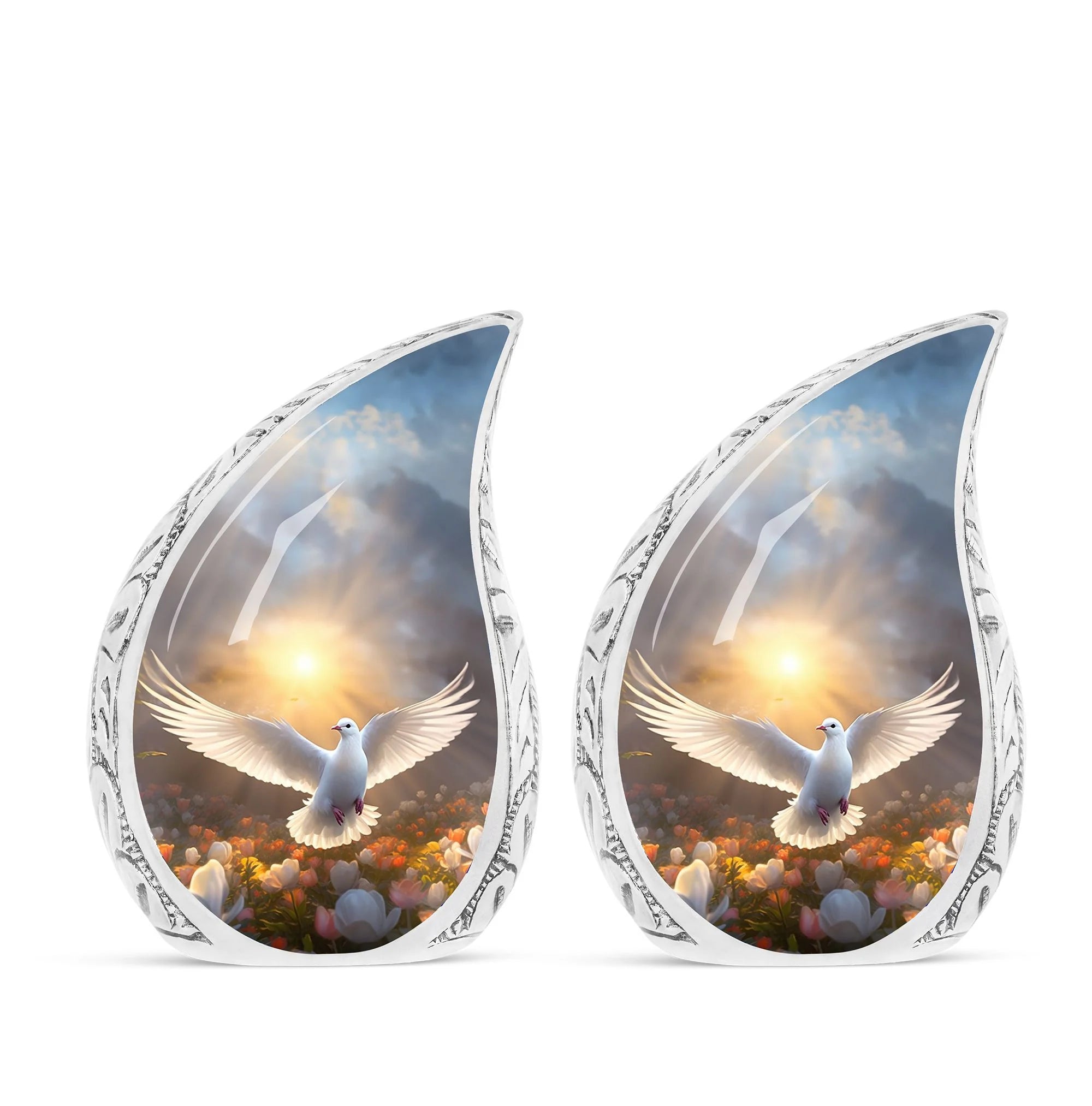 Dove Cremation Urn for Human Ashes - Premium Urn