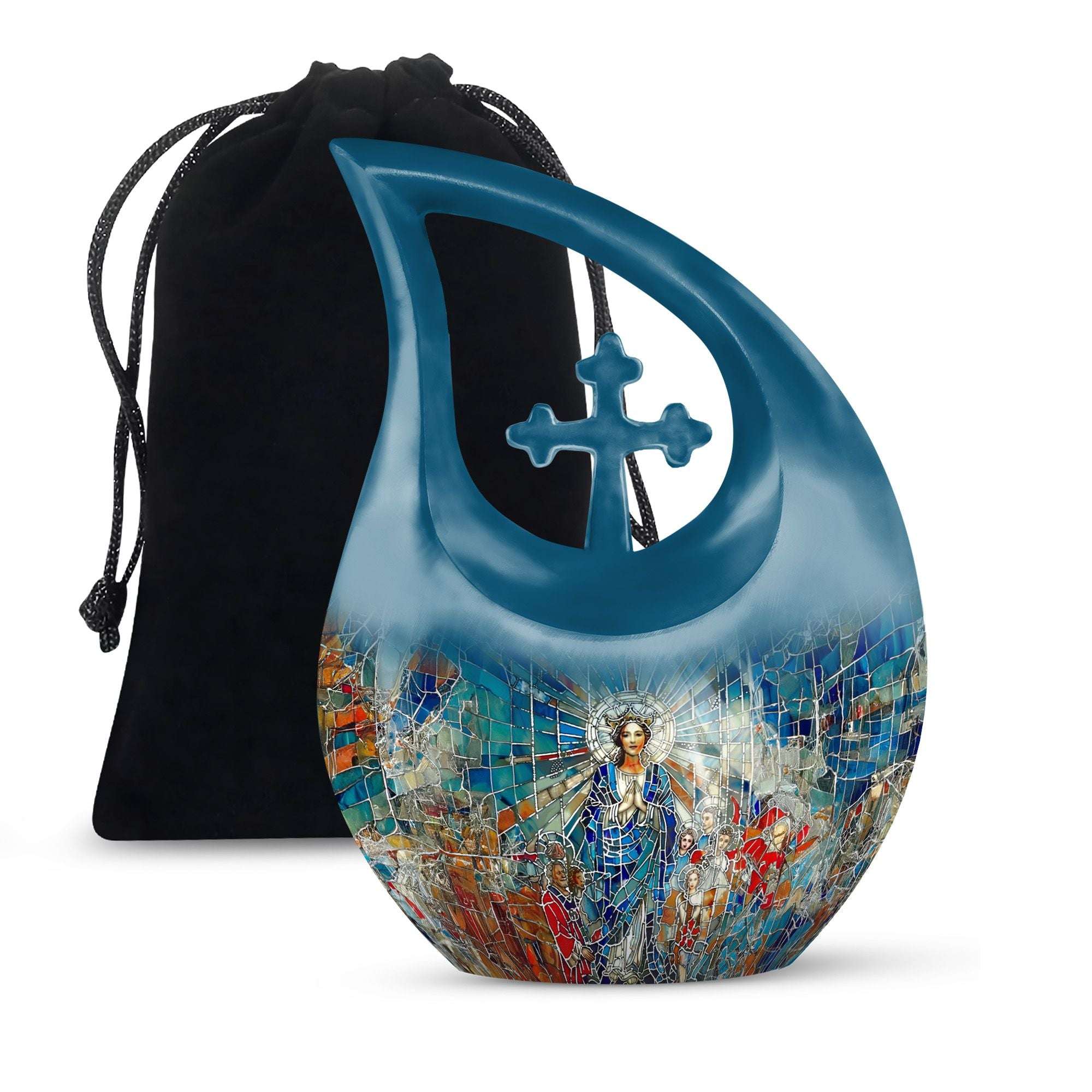 Virgin Mary Cremation Urn for Adult Ashes - Catholic Urns For Funeral