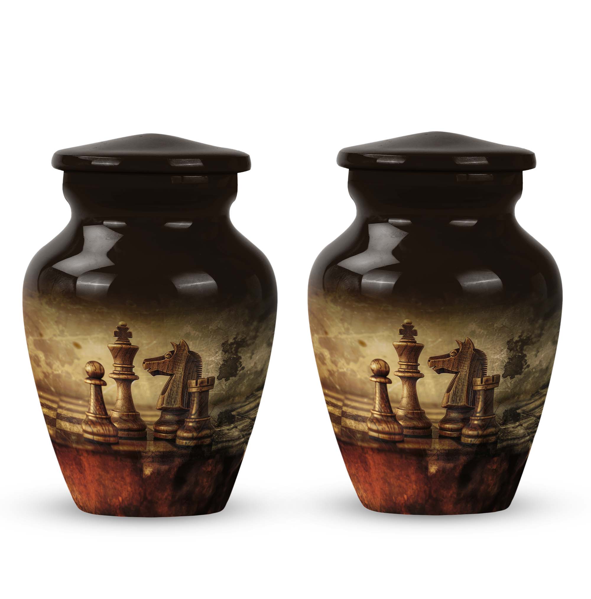 Chess Cremation Urn: Large Urn For Champions
