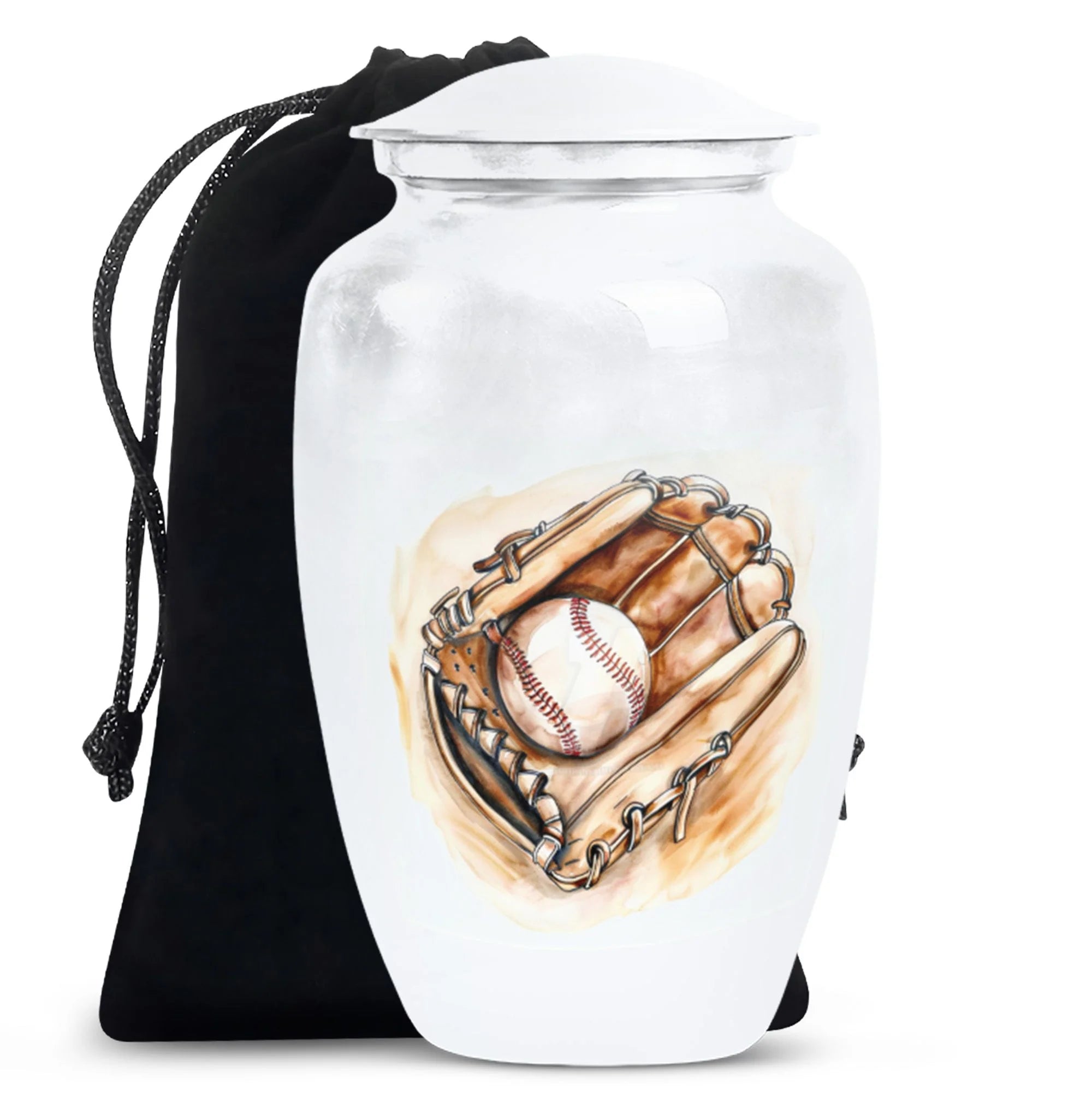 Venerated Legacy Baseball Cremation Urn: Timeless Memorial