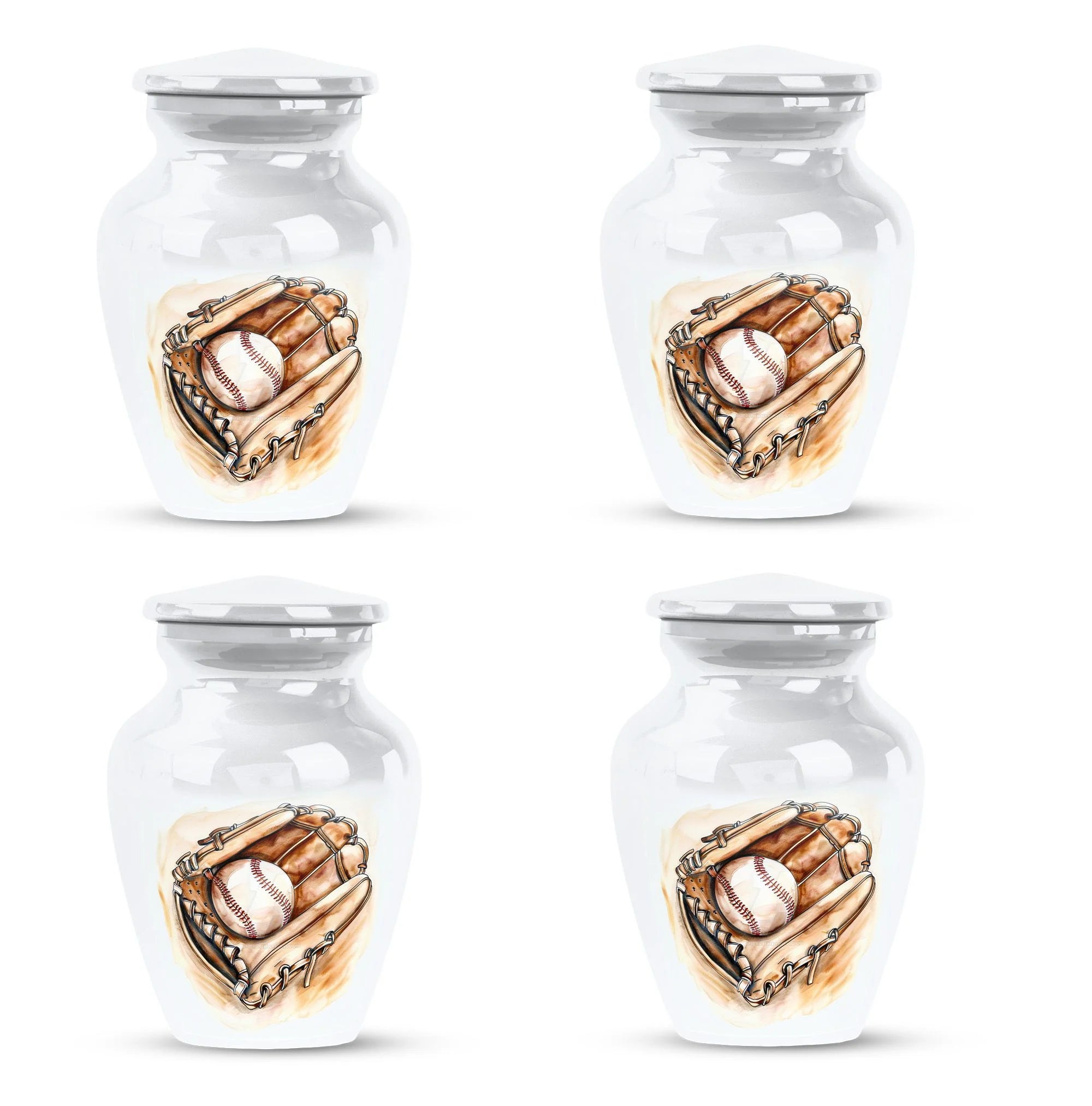 Venerated Legacy Baseball Cremation Urn: Timeless Memorial