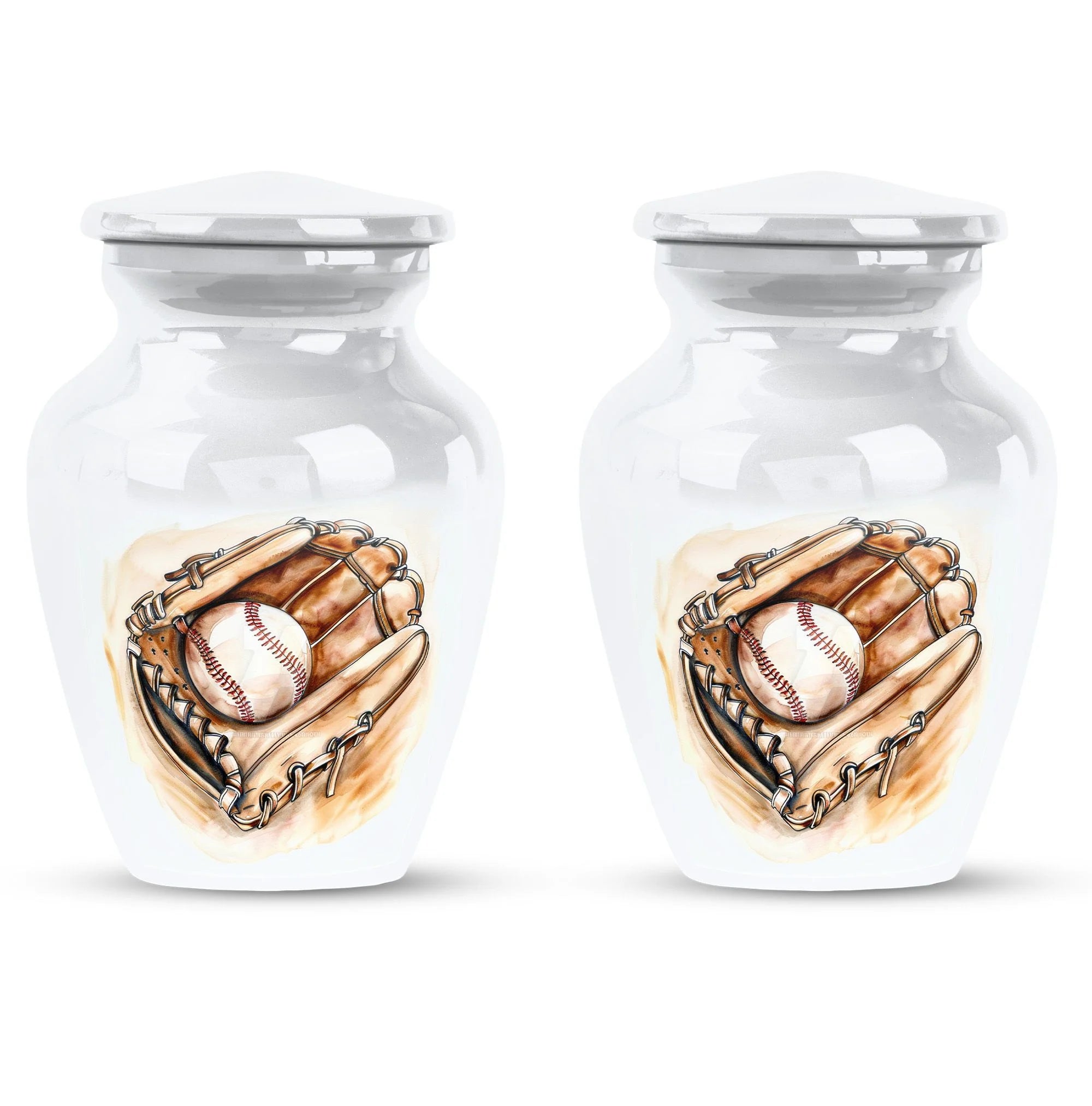 Venerated Legacy Baseball Cremation Urn: Timeless Memorial