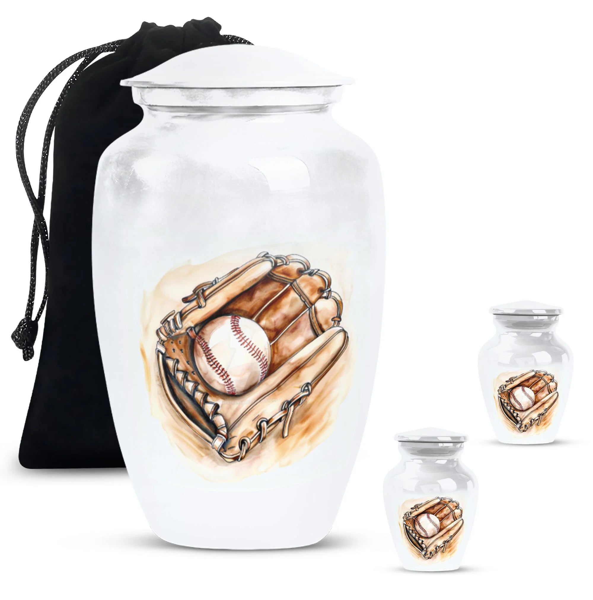 Venerated Legacy Baseball Cremation Urn: Timeless Memorial