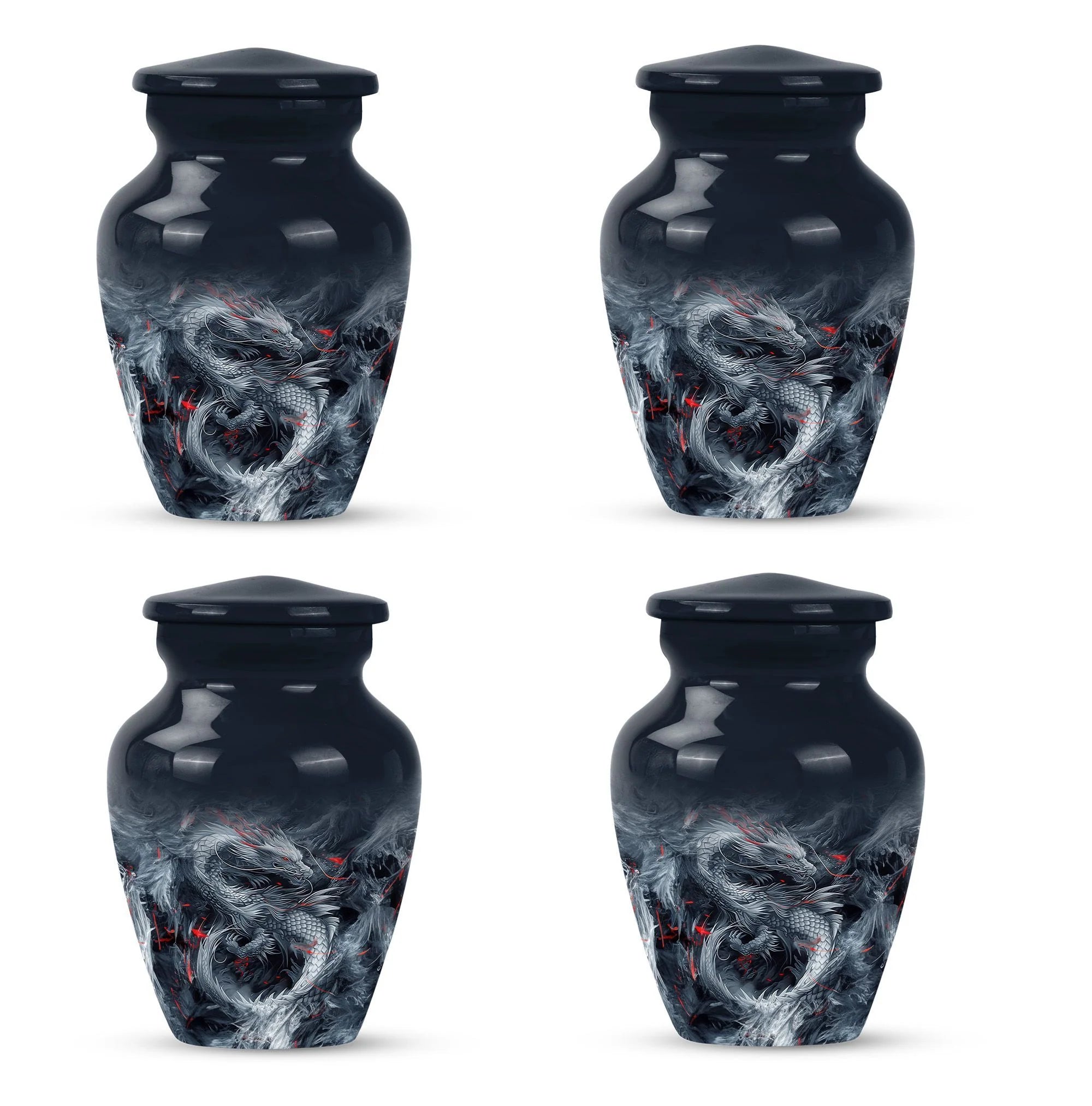 Mystic Dragon Cremation Urn For Adult Human Ashes Men & Women
