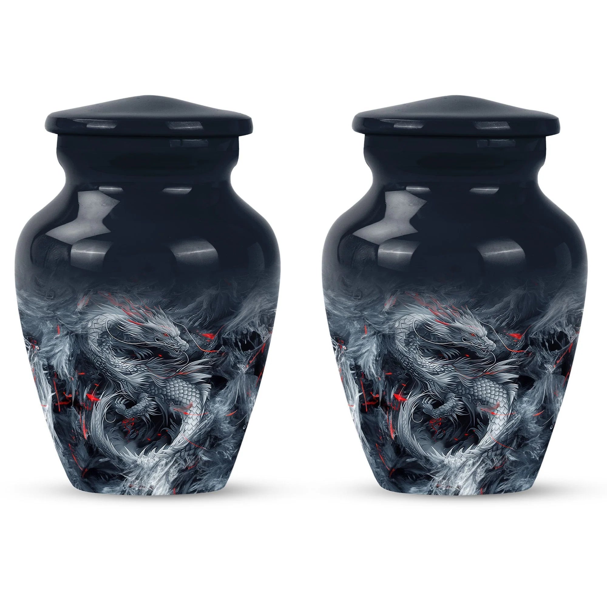 Mystic Dragon Cremation Urn For Adult Human Ashes Men & Women