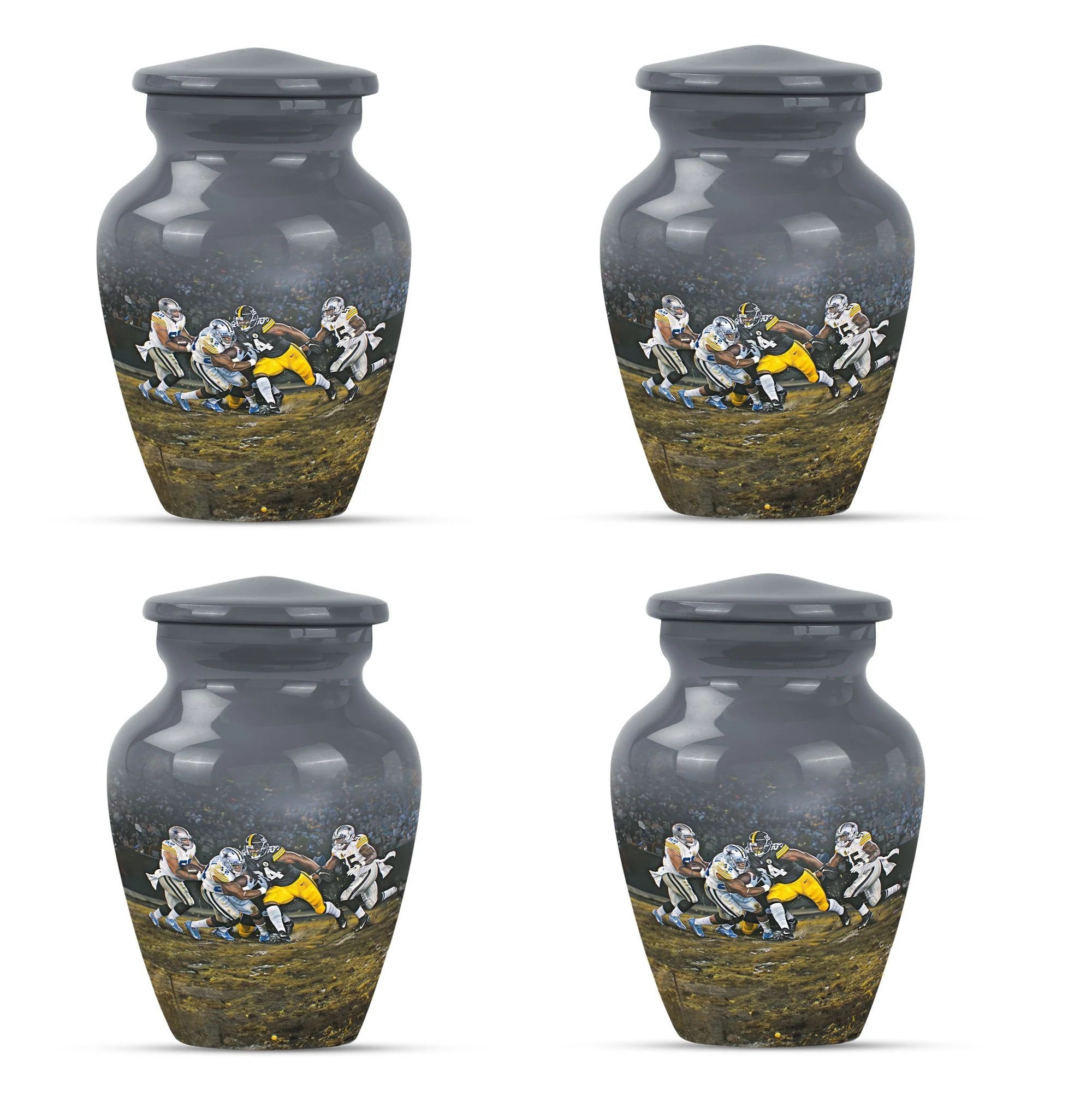 Football Player Urn for Ashes | Sports Game Urn For Human Ashes