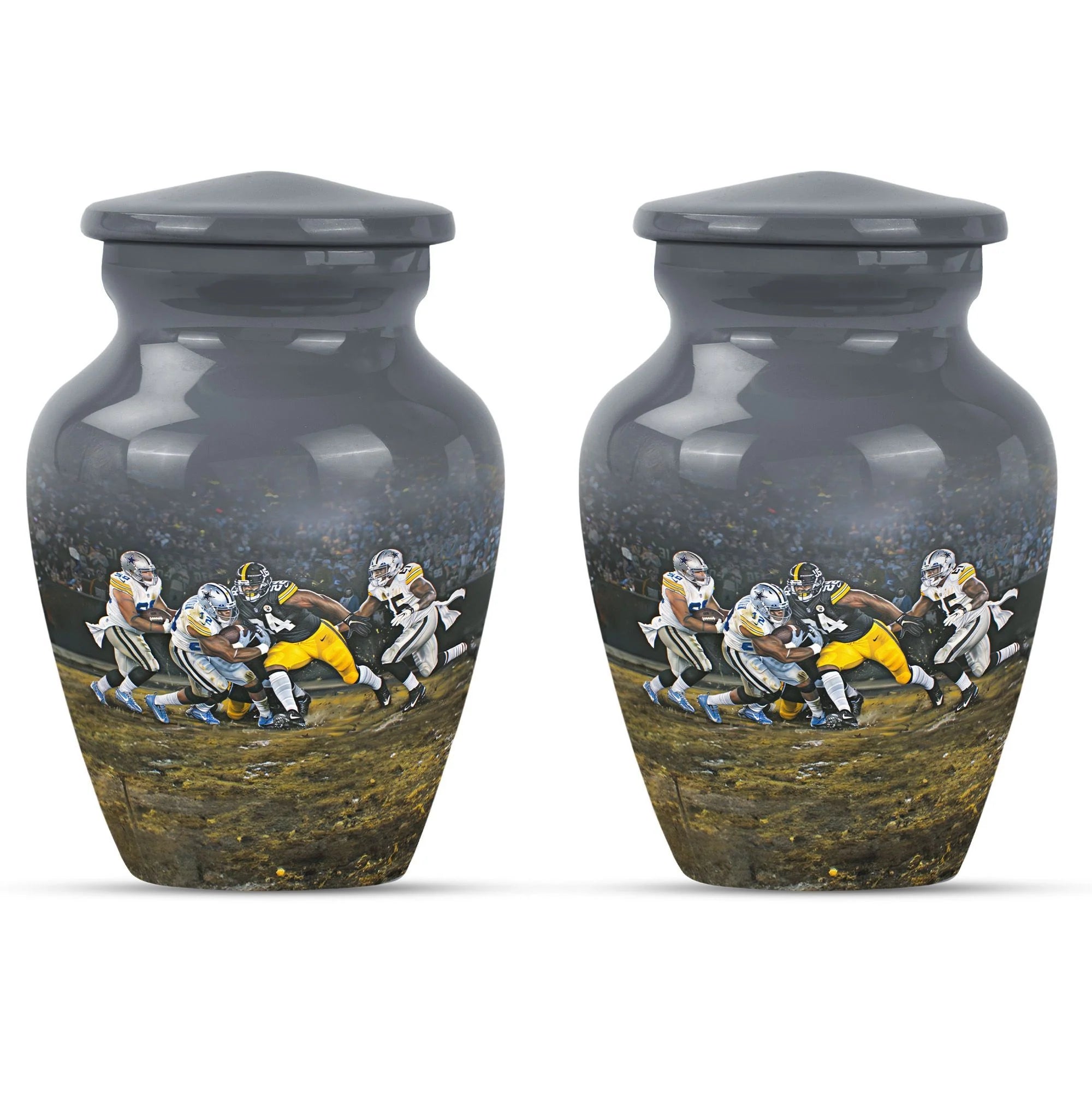 Football Player Urn for Ashes | Sports Game Urn For Human Ashes