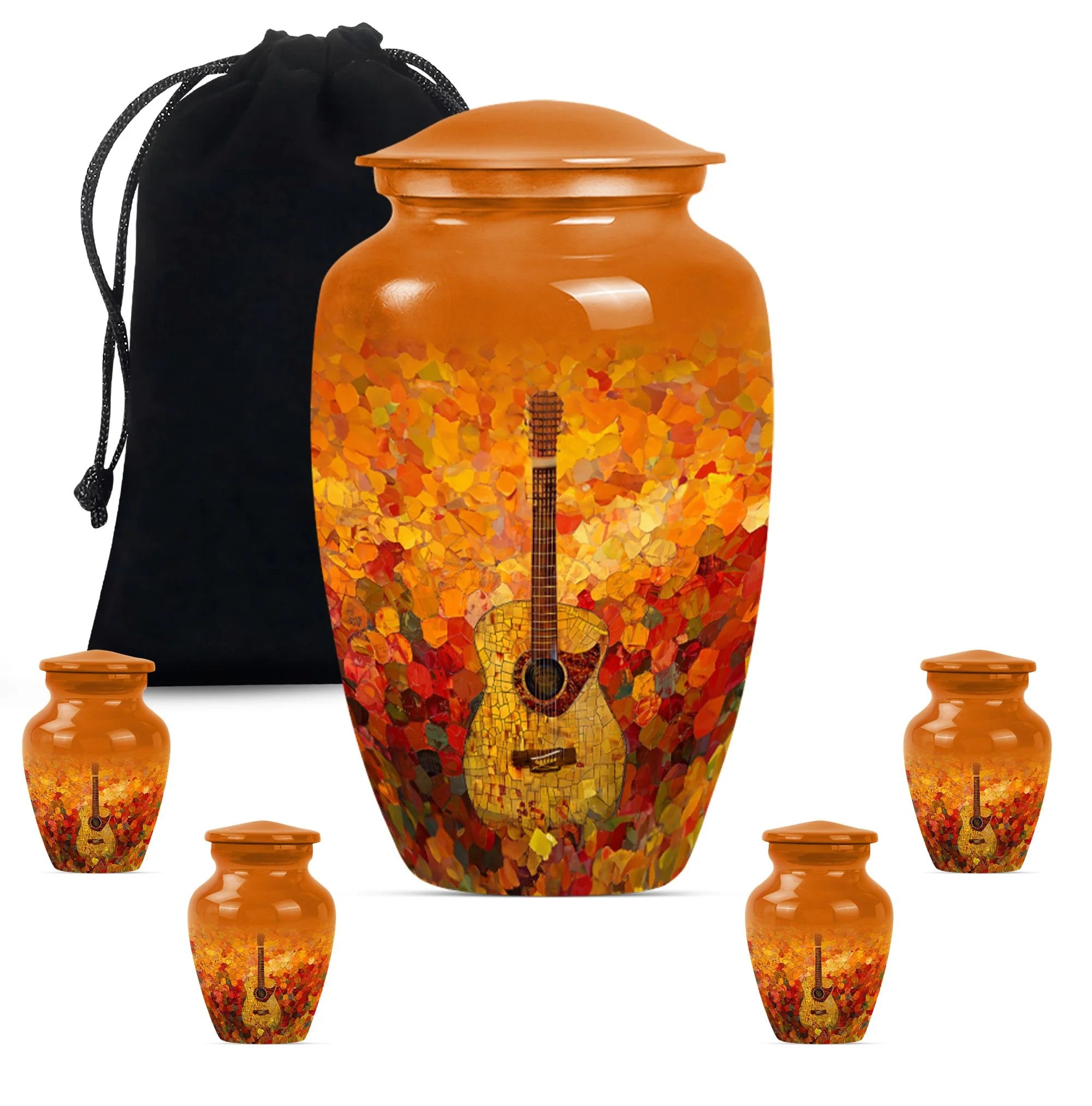 Guitar Tribute Cremation Urn: A Timeless Memorial