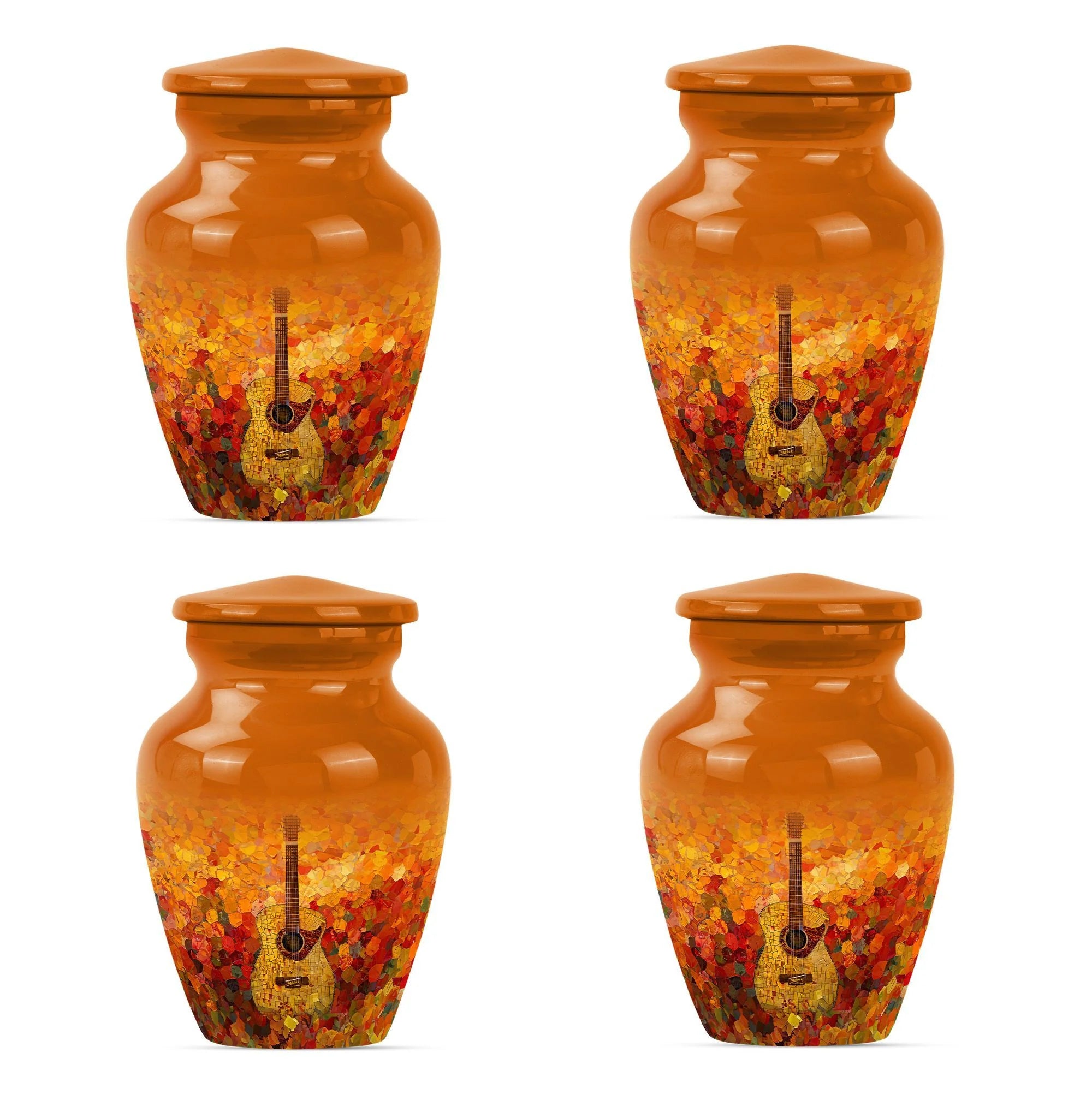 Guitar Tribute Cremation Urn: A Timeless Memorial