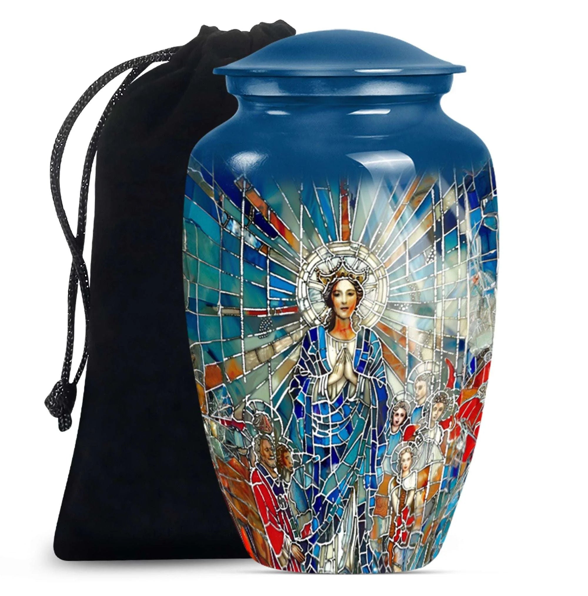 Virgin Mary Cremation Urn for Adult Ashes - Catholic Urns For Funeral