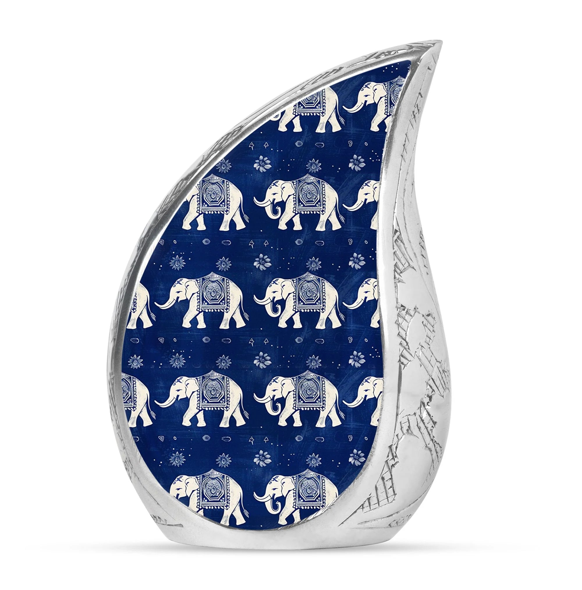 Elephant Family Cremation Personal Urns For Human Ashes