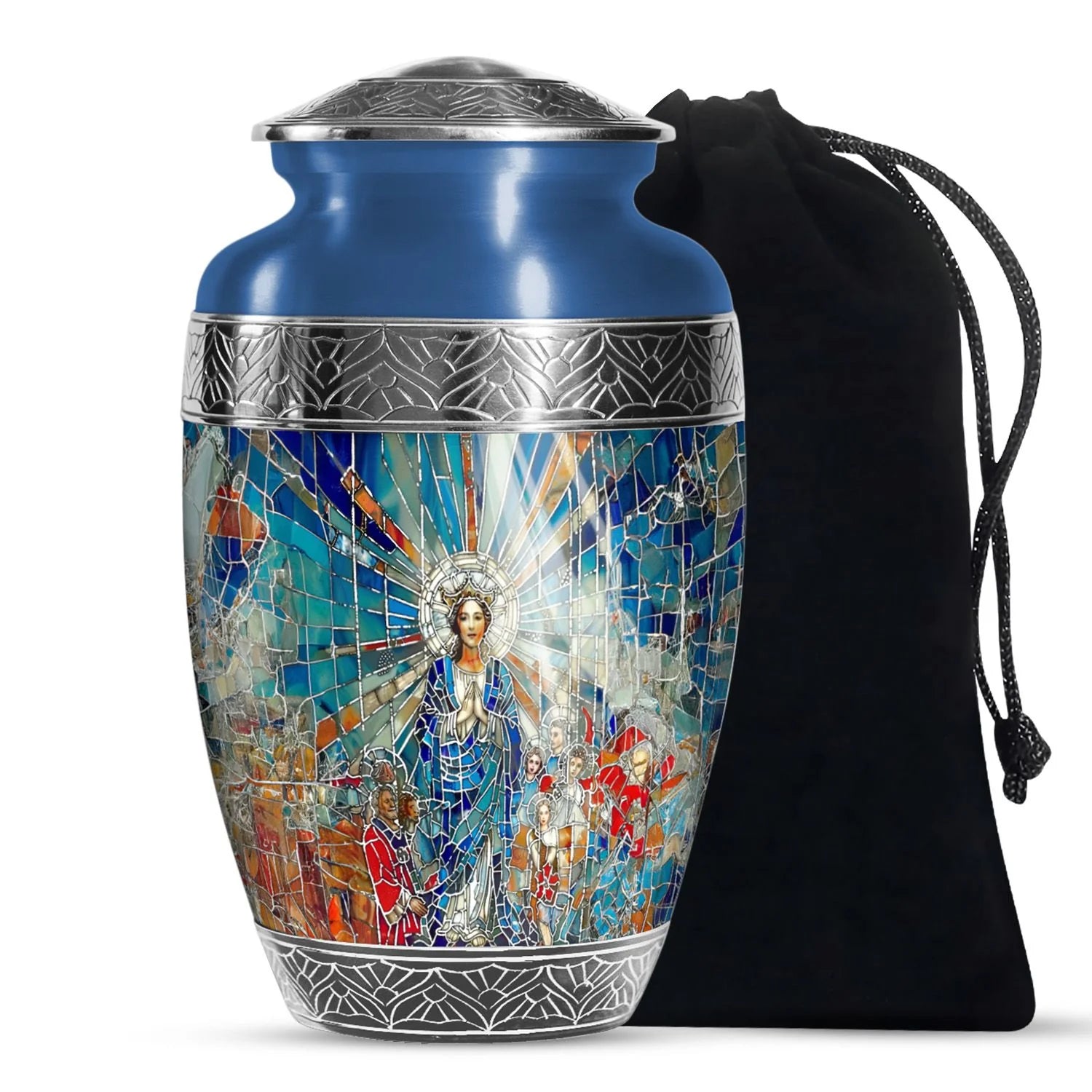 Virgin Mary Cremation Urn for Adult Ashes - Catholic Urns For Funeral